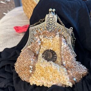 Vintage Beaded Evening Bag